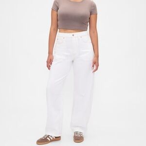 Gap barrel jeans- curvy